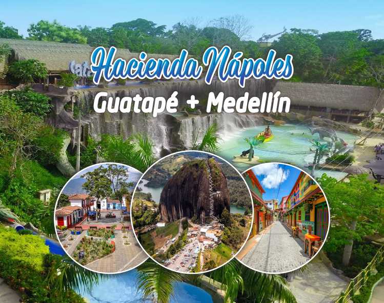 excursion hacienda napoles guatape medellin