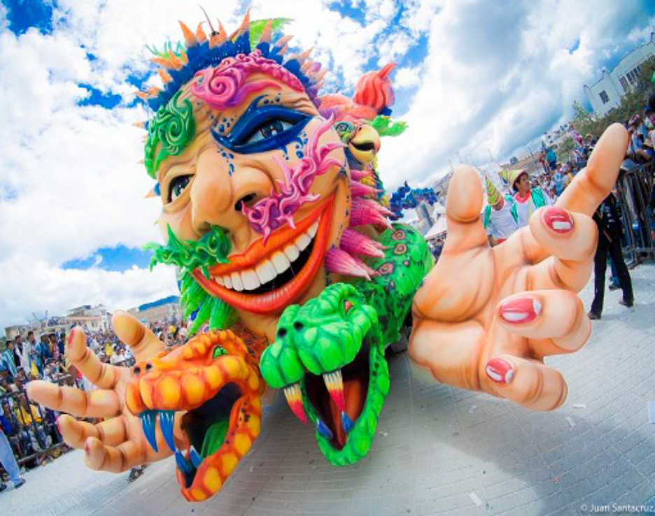 carnavales negros y blancos