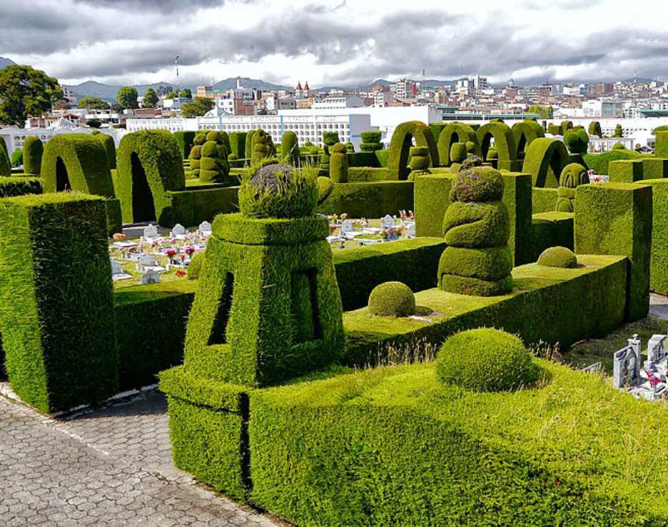 cementerio de pinos tulcan ecuador